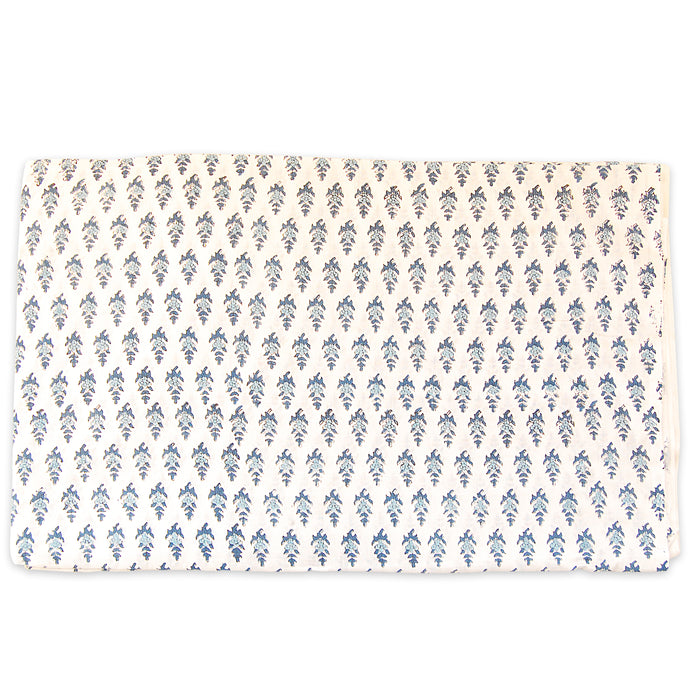 Hand Block Printed Butti Design Cotton Fabric By Yards
