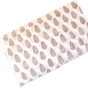 Floral Wooden Block Printed Indian Cotton Sewing Voile Fabric