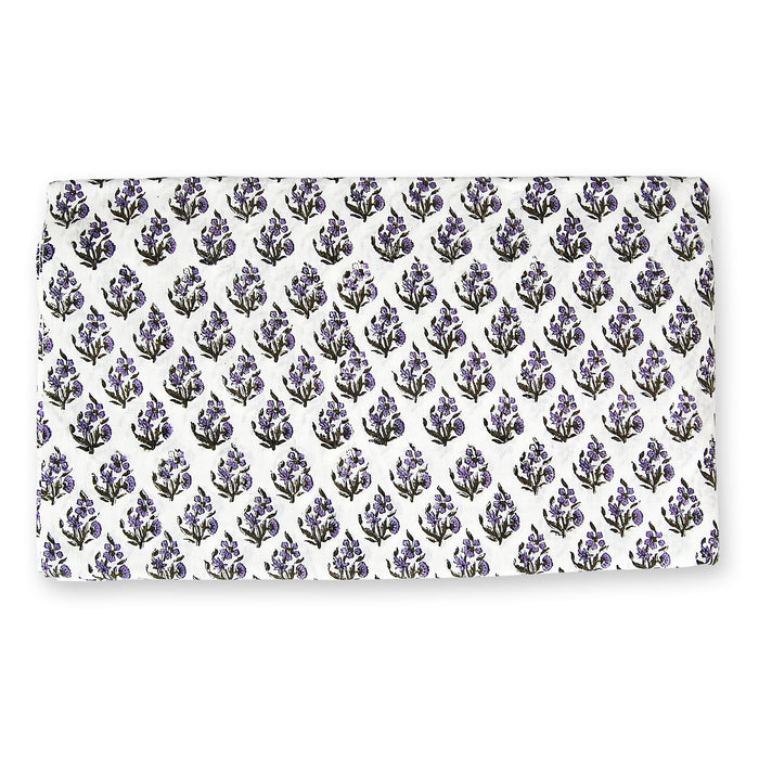 Cotton Hand Block Print Sanganeri Running Floral Fabric Voile