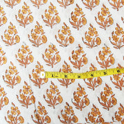 Indian Hand Block Print Cotton Fabric Dress Sewing Material