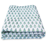 Handmade Floral White Running Cotton Clothing Fabric Voile