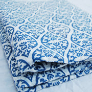 Wooden Block Printed Indian Cotton Voile Clothing Fabric - CraftJaipur