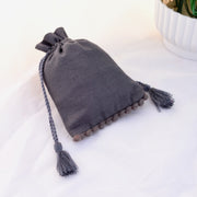 Pack Of 100 Personalized Logo Drawstring Bags Custom Jewelry Packaging Pouches