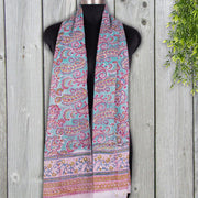 Beautiful Hand Block Print Sarong Indian Floral Print Scarves Handmade Women Duppta Decorative Summer Cotton Beach Pareo - CraftJaipur