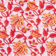 Beach Wear Sarong Floral Hand Block Print Pure Soft Cotton - CraftJaipur