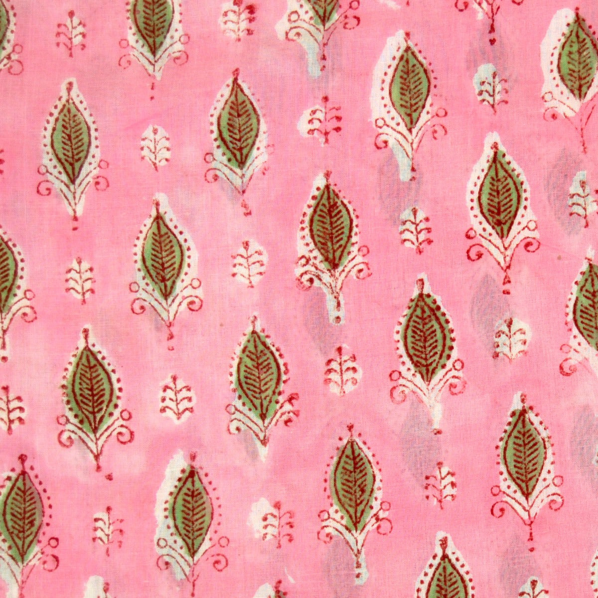 Hand Block Print Natural Dye Cotton Fabric 10 Yards - CraftJaipur