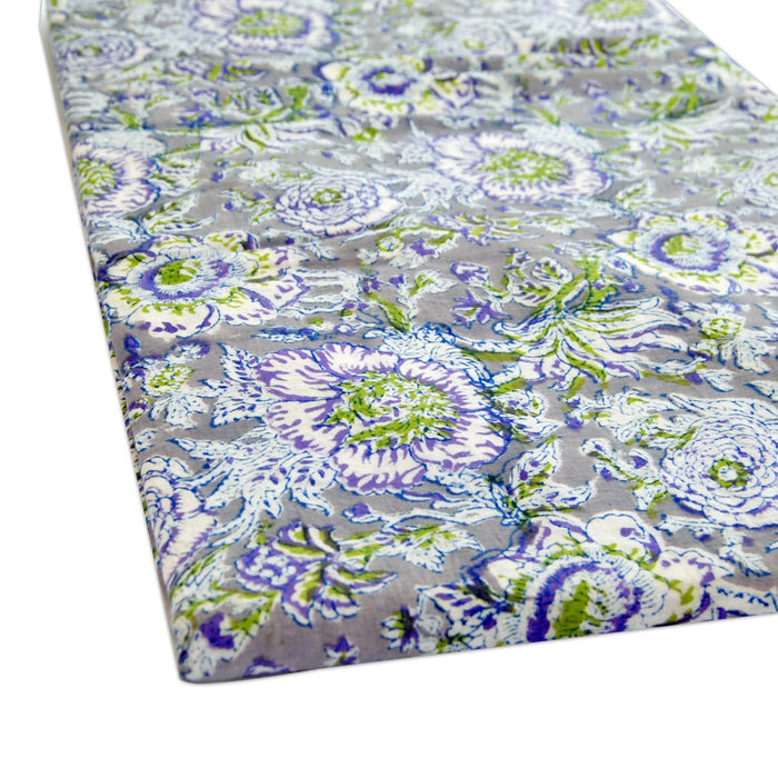 Buy Indian Hand Block Print Cotton Multipurpose Fabric