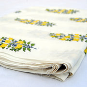 Floral Block Printed Running Cotton Voile Dress Sewing Fabric