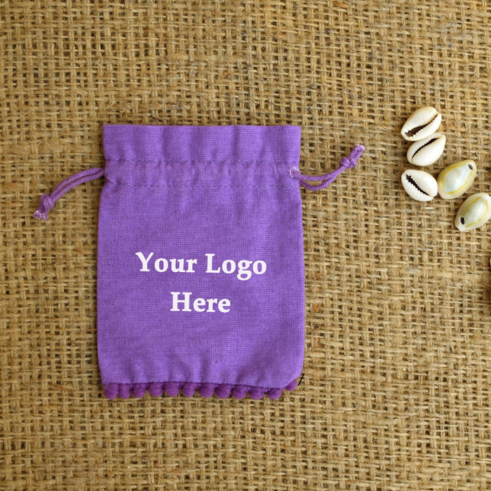 FREE SHIPPING Small Jewelry Packaging Purple Pouches Bags - CraftJaipur