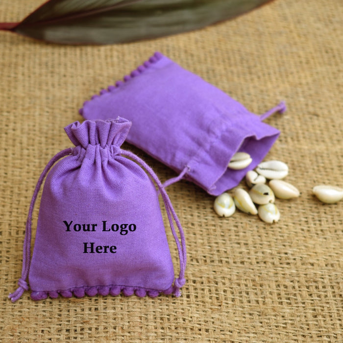 FREE SHIPPING Small Jewelry Packaging Purple Pouches Bags - CraftJaipur