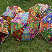 WHOLESALE HANDMADE HOME DECOR MULTI COLOR UMBRELLA WEDDING PARASOLS