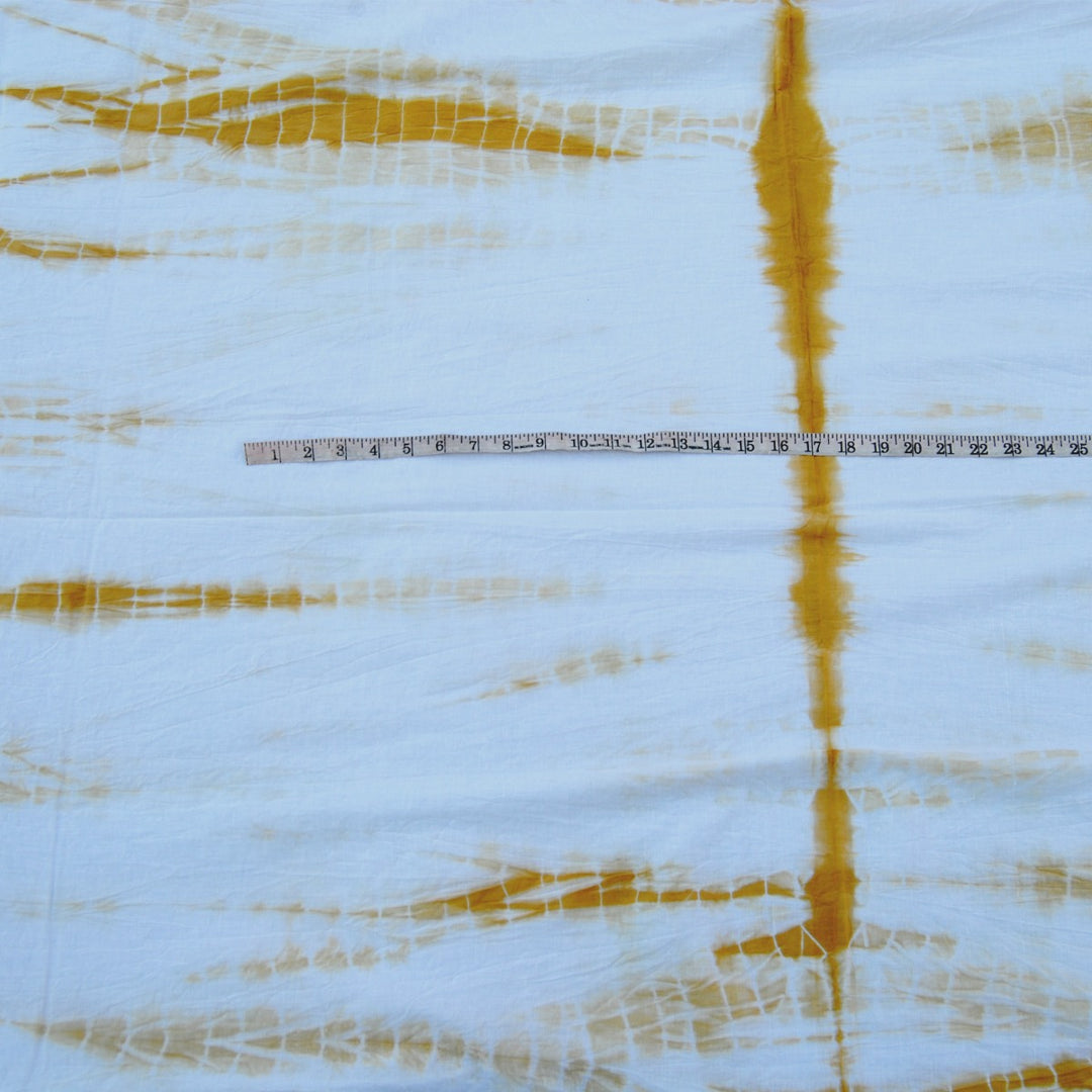 Shibori Tie Dye Natural Cotton Dress Sewing Indian Fabric – CraftJaipur