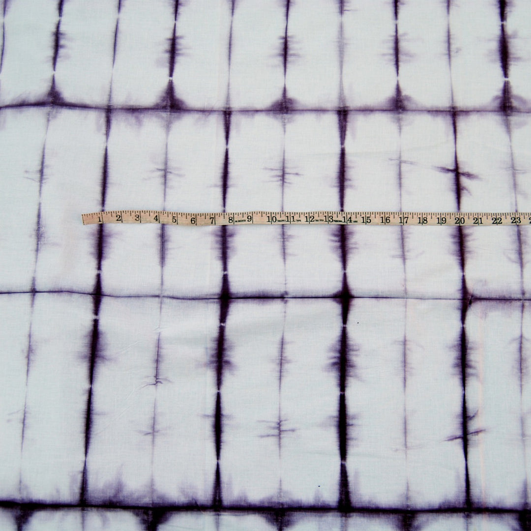 Indian Tie Dye Shibori Handmade Cotton Dressmaking Fabric
